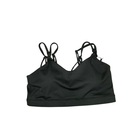 Sweat and Milk Emily Nursing Handsfree Pumping Sports Bra Black Padded size L - Picture 1 of 6